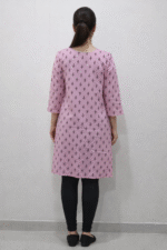 Baby rose printed straight kurti - Image 3