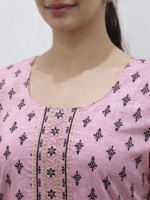 Baby rose printed straight kurti - Image 5