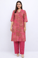 Pink Ethnic Tunic and cord set