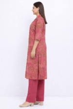 Pink Ethnic Tunic and cord set - Image 3