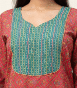 Ajrakh Print heavy cotton kurti - Image 6