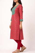 Ajrakh Print heavy cotton kurti - Image 5