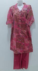 Pink Ethnic Tunic and cord set - Image 5