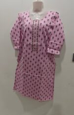 Baby rose printed straight kurti - Image 3