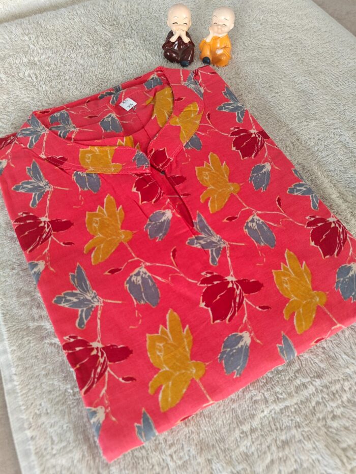A Traditional South Asian – Orange style top - Image 4