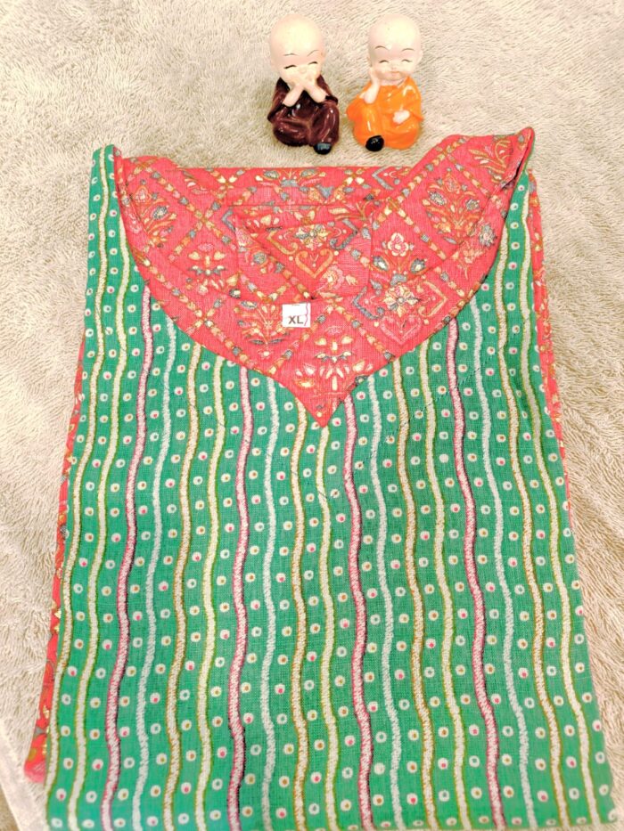 Ajrakh Print heavy cotton kurti - Image 5