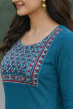 Blue Embroidery Top - Image 5