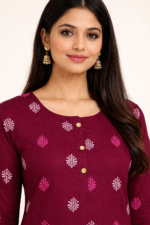 Burgundy Color Top - Image 6