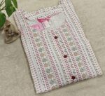 Off White long kurta - Image 4