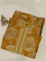 Mustard Color Kurta Set